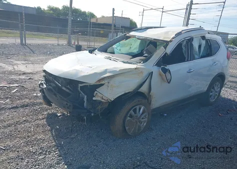 2017 Nissan Rogue Sv из США, поврежденный, VIN 5N1AT2MV7HC817243